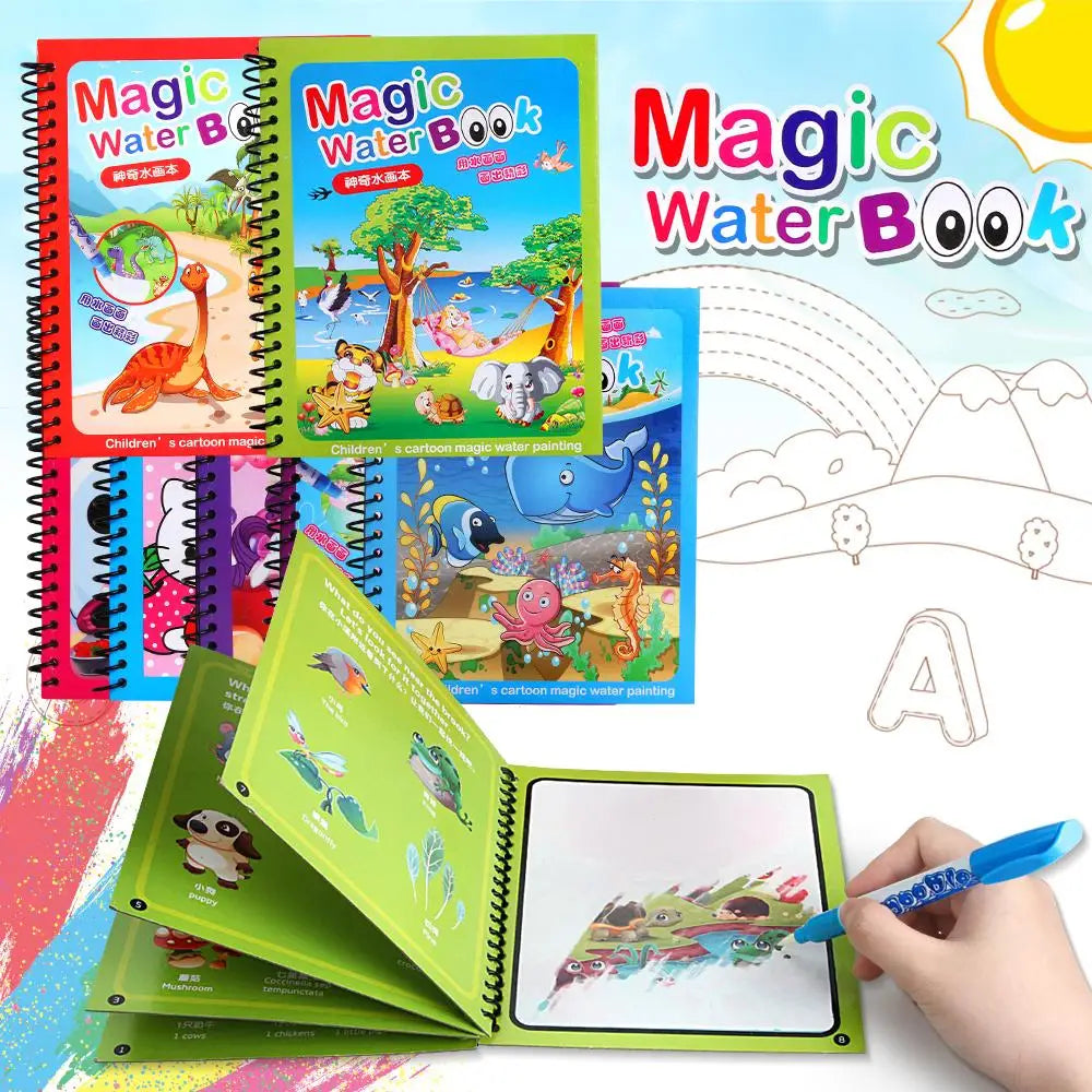 Livro de Colorir Água Mágica